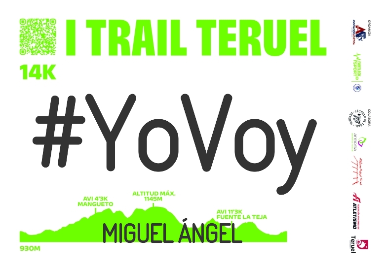 #YoVoy - MIGUEL ÁNGEL (I TERUEL TRAIL - CERRO SANTA BÁRBARA 2025)