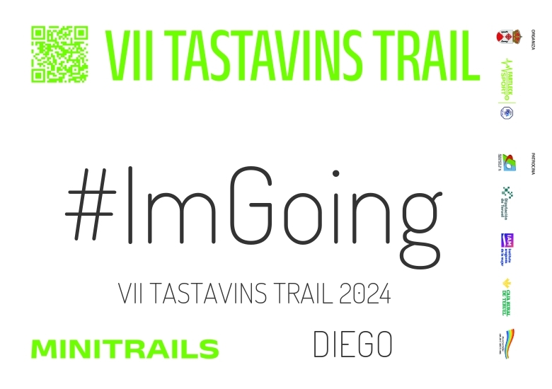 #BinDabei - DIEGO (VII TASTAVINS TRAIL 2024)