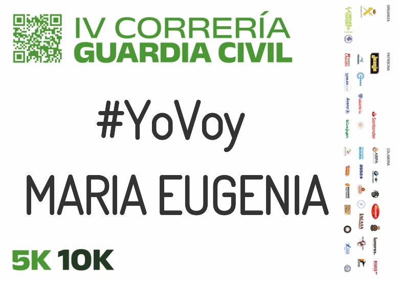 #BinDabei - MARIA EUGENIA (IV CORRERÍA GUARDIA CIVIL ZARAGOZA 2023)