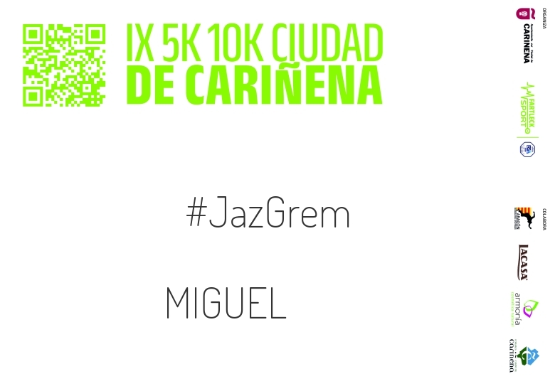 #YoVoy - MIGUEL (IX 5K 10K CIUDAD DE CARIÑENA 2024)
