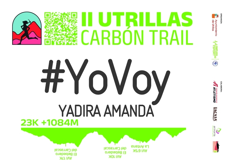 #YoVoy - YADIRA AMANDA (II UTRILLAS CARBON TRAIL)