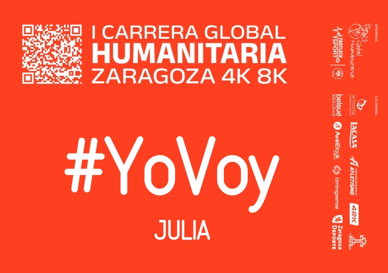 #YoVoy - JULIA (I CARRERA GLOBAL HUMANITARIA 4K 8K 2025)