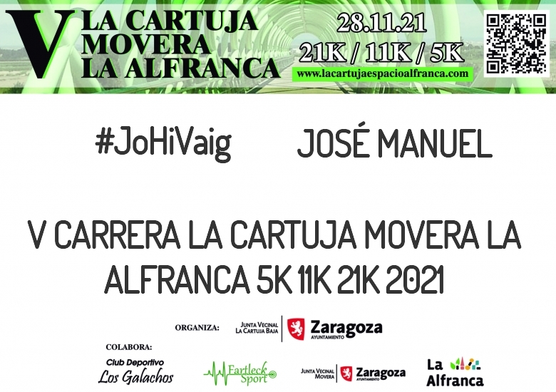 #YoVoy - JOSÉ MANUEL (V CARRERA LA CARTUJA MOVERA LA ALFRANCA 5K 11K 21K 2021)