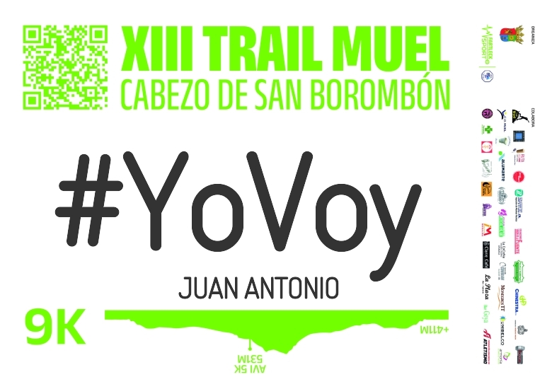 #YoVoy - JUAN ANTONIO (XIII TRAIL MUEL. CABEZO DE SAN BOROMBÓN 2025)