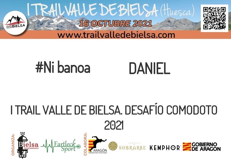 #YoVoy - DANIEL (I TRAIL VALLE DE BIELSA. DESAFÍO COMODOTO 2021)