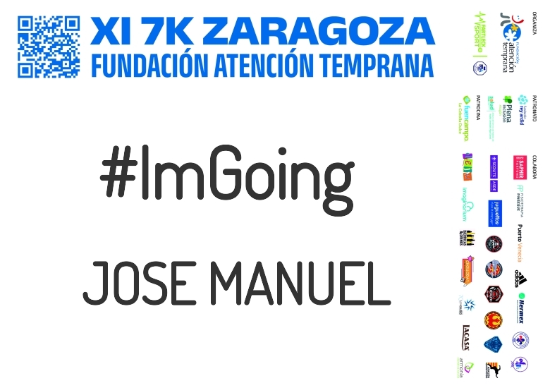 #ImGoing - JOSE MANUEL (XI 7K FUNDACIÓN ATENCIÓN TEMPRANA)