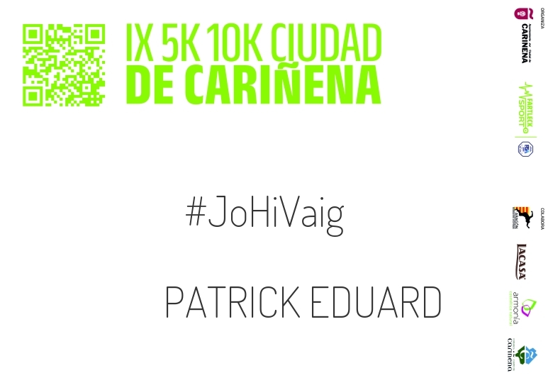 #YoVoy - PATRICK EDUARD (IX 5K 10K CIUDAD DE CARIÑENA 2024)
