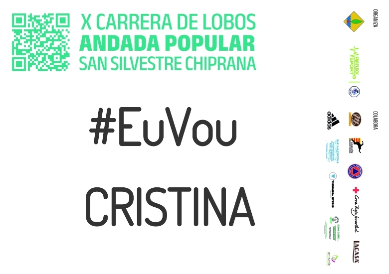 #ImGoing - CRISTINA (X CARRERA LOBOS CHIPRANA 2023)