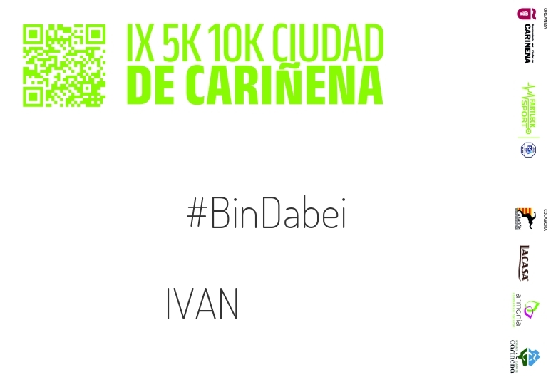 #YoVoy - IVAN (IX 5K 10K CIUDAD DE CARIÑENA 2024)
