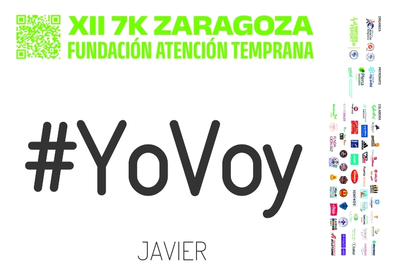 #YoVoy - JAVIER (7K FUNDACIÓN ATENCIÓN TEMPRANA 2025)