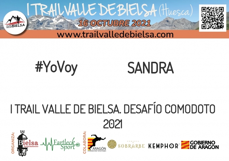 #YoVoy - SANDRA (I TRAIL VALLE DE BIELSA. DESAFÍO COMODOTO 2021)