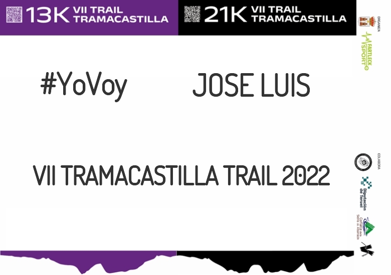 #YoVoy - JOSE LUIS (VII TRAMACASTILLA TRAIL 2022)