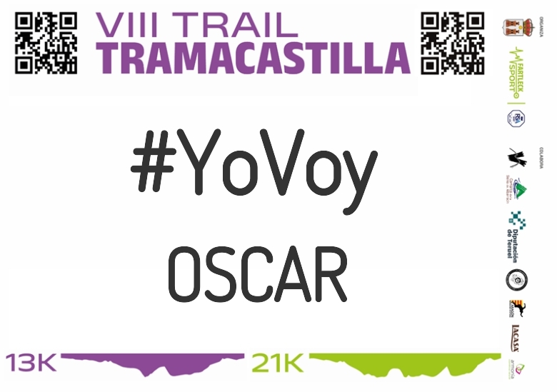 #YoVoy - OSCAR (VIII TRAMACASTILLA TRAIL DESAFÍO BARRANCO HONDO 2023)