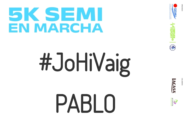 #YoVoy - PABLO (5K SEMI EN MARCHA 2023)