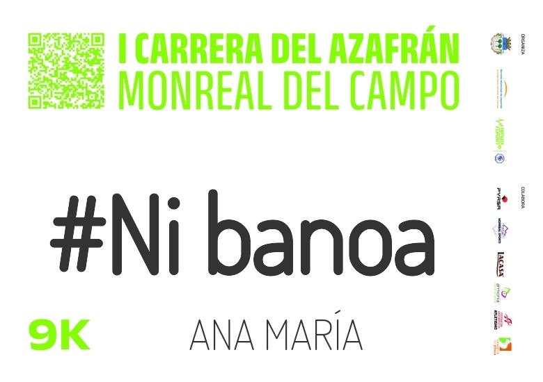 #JazGrem - ANA MARÍA (CARRERA DEL AZAFRAN MONREAL DEL CAMPO 2024)