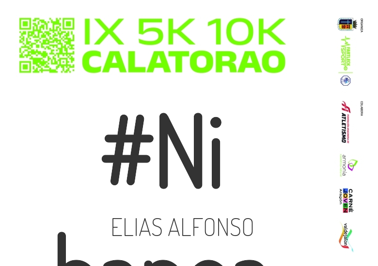 #YoVoy - ELIAS ALFONSO (IX 5K 10K CALATORAO 2025)