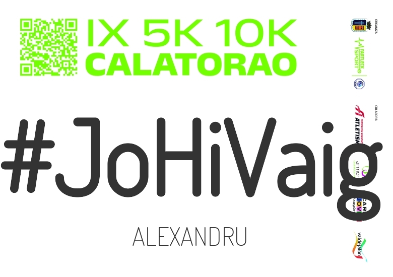 #YoVoy - ALEXANDRU (IX 5K 10K CALATORAO 2025)