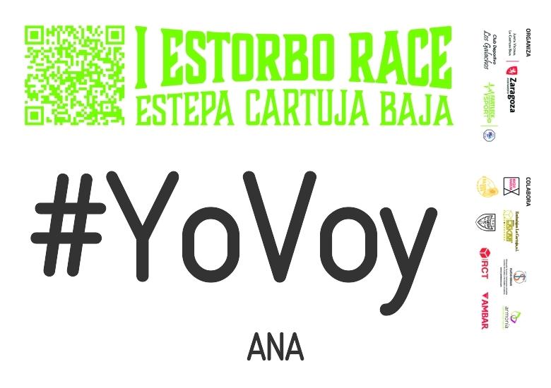 #YoVoy - ANA (I ESTORBO RACE ESTEPA CARTUJA BAJA 2025)