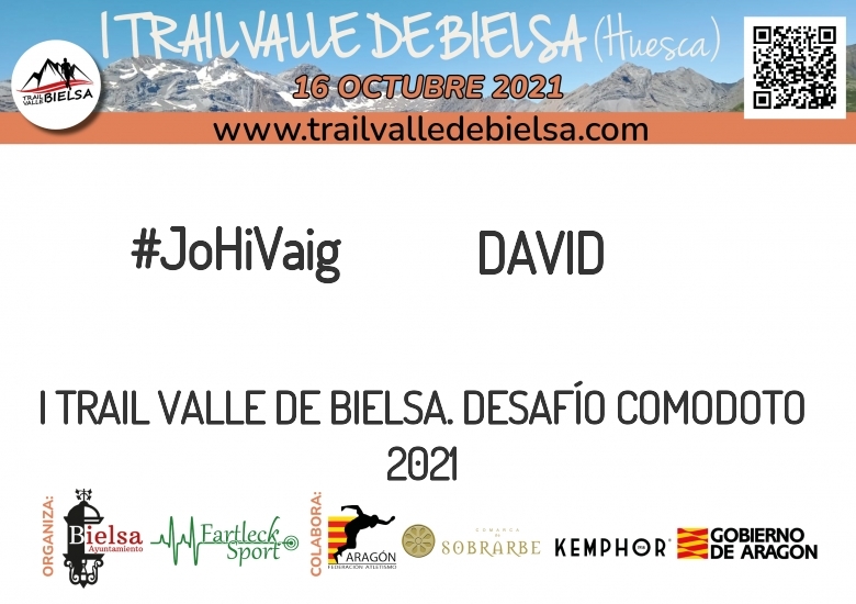 #YoVoy - DAVID (I TRAIL VALLE DE BIELSA. DESAFÍO COMODOTO 2021)