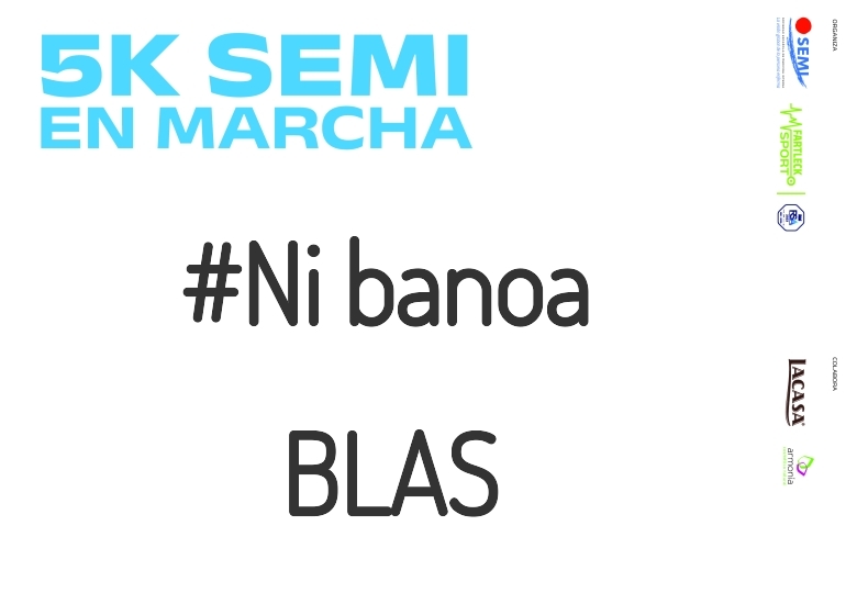 #YoVoy - BLAS (5K SEMI EN MARCHA 2023)