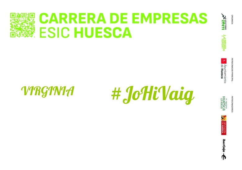 #YoVoy - VIRGINIA (I CARRERA EMPRESAS ESIC HUESCA 2024)