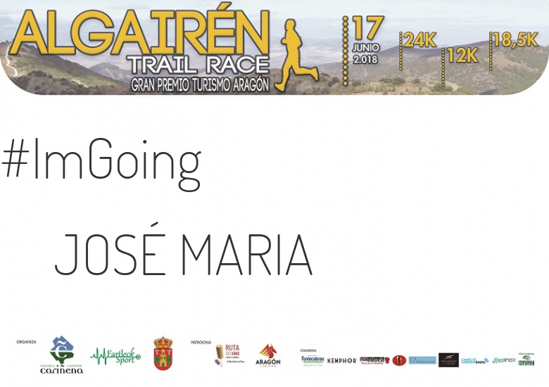 #JoHiVaig - JOSÉ MARIA (ALGAIREN TRAIL RACE  2018 )