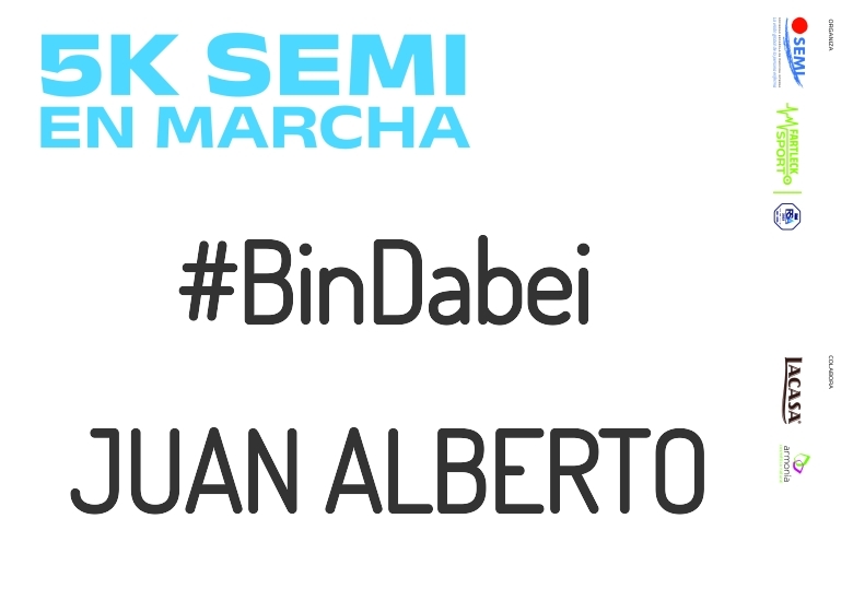 #YoVoy - JUAN ALBERTO (5K SEMI EN MARCHA 2023)