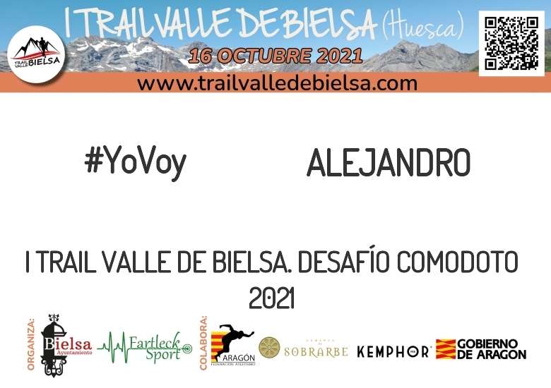 #ImGoing - ALEJANDRO (I TRAIL VALLE DE BIELSA. DESAFÍO COMODOTO 2021)