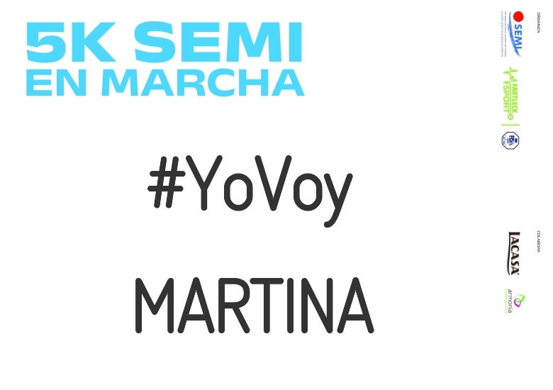 #JazGrem - MARTINA (5K SEMI EN MARCHA 2023)