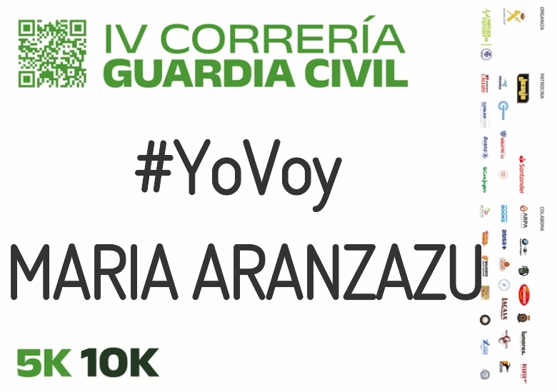 #YoVoy - MARIA ARANZAZU (IV CORRERÍA GUARDIA CIVIL ZARAGOZA 2023)