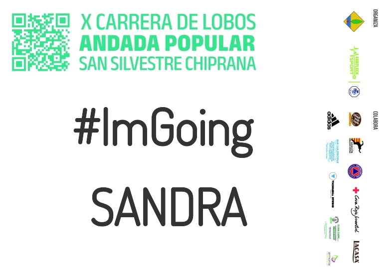 #JoHiVaig - SANDRA (X CARRERA LOBOS CHIPRANA 2023)