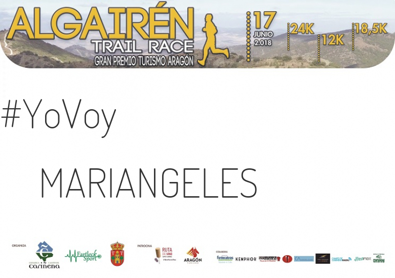 #BinDabei - MARIANGELES (ALGAIREN TRAIL RACE  2018 )