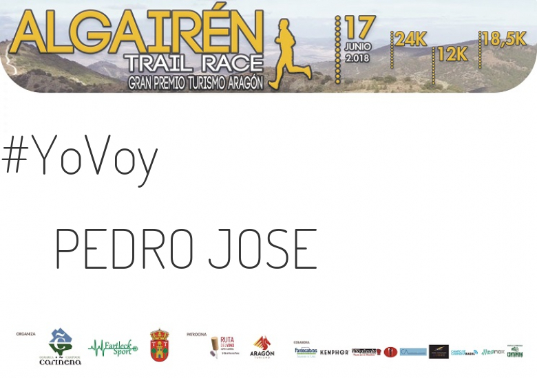 #ImGoing - PEDRO JOSE (ALGAIREN TRAIL RACE  2018 )