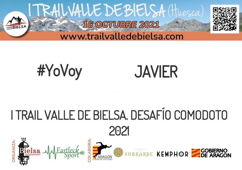 #YoVoy - JAVIER (I TRAIL VALLE DE BIELSA. DESAFÍO COMODOTO 2021)