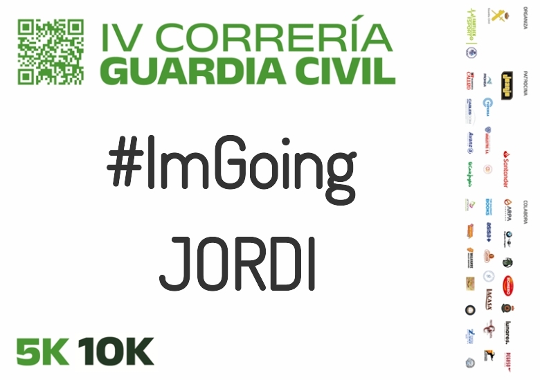#YoVoy - JORDI (IV CORRERÍA GUARDIA CIVIL ZARAGOZA 2023)