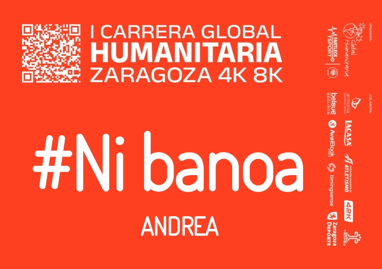 #YoVoy - ANDREA (I CARRERA GLOBAL HUMANITARIA 4K 8K 2025)