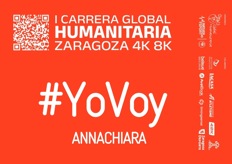 #YoVoy - ANNACHIARA (I CARRERA GLOBAL HUMANITARIA 4K 8K 2025)