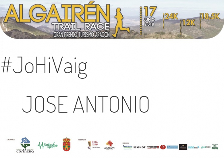 #YoVoy - JOSE ANTONIO (ALGAIREN TRAIL RACE  2018 )