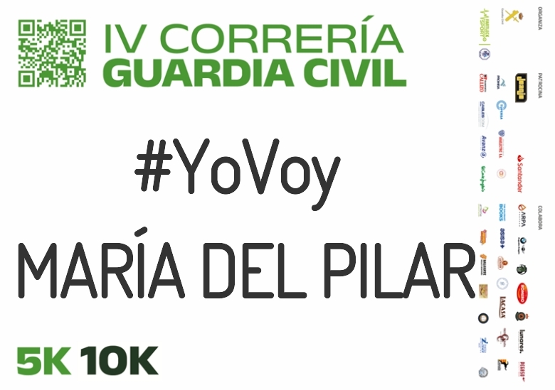 #YoVoy - MARÍA DEL PILAR (IV CORRERÍA GUARDIA CIVIL ZARAGOZA 2023)