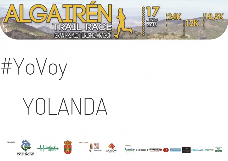 #Ni banoa - YOLANDA (ALGAIREN TRAIL RACE  2018 )