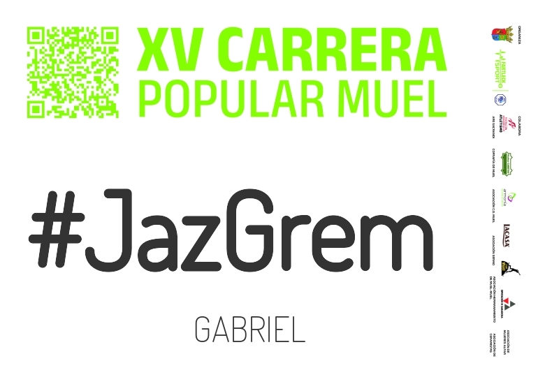 #YoVoy - GABRIEL (XV CARRERA POPULAR MUEL 2025)