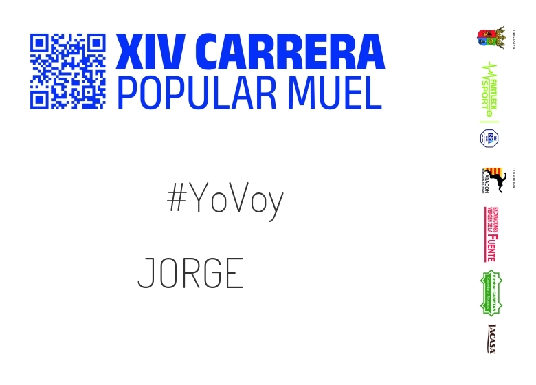 #YoVoy - JORGE (XIV CARRERA POPULAR MUEL 2024)