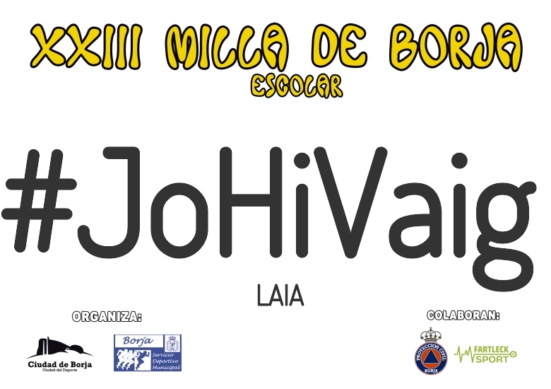 #YoVoy - LAIA (XXIII MILLA ESCOLAR DE BORJA 2025)