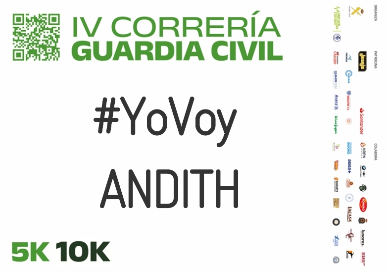 #EuVou - ANDITH (IV CORRERÍA GUARDIA CIVIL ZARAGOZA 2023)