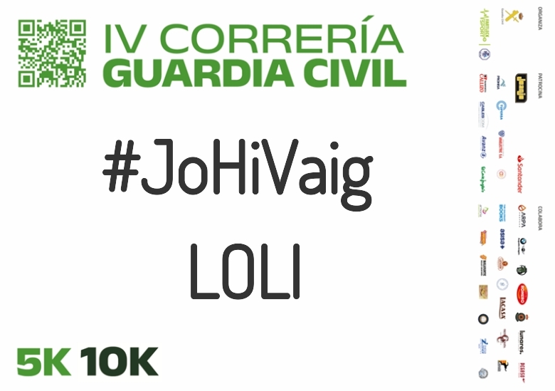#BinDabei - LOLI (IV CORRERÍA GUARDIA CIVIL ZARAGOZA 2023)