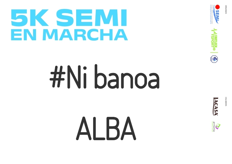 #YoVoy - ALBA (5K SEMI EN MARCHA 2023)