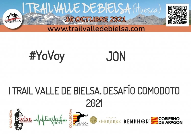 #BinDabei - JON (I TRAIL VALLE DE BIELSA. DESAFÍO COMODOTO 2021)
