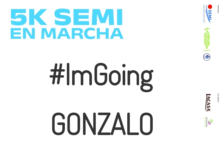 #YoVoy - GONZALO (5K SEMI EN MARCHA 2023)