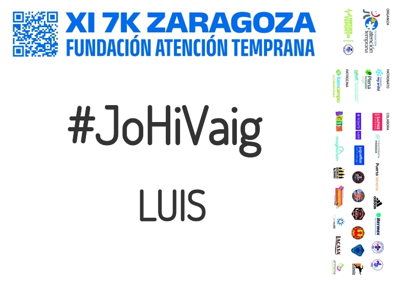 #ImGoing - LUIS (XI 7K FUNDACIÓN ATENCIÓN TEMPRANA)