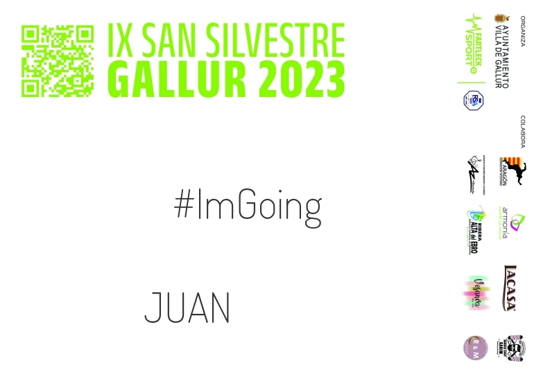 #YoVoy - JUAN (SAN SILVESTRE GALLUR 2023)